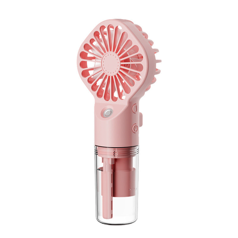 2-in-1 Nano-Sprüh-Handventilator – Abkühlung & Feuchtigkeit für unterwegs!
